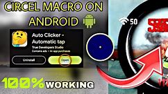 How to enable iphone circel macro on andriod 🔵 Macro setting android free fire 🔥