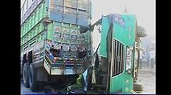Dozens dead after bus crash in southern Pakistan