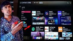 How to open lg content store / how to install apps in LG Web Os smart tv / app install lg smart tv