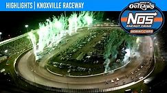 World of Outlaws NOS Energy Drink Sprint Cars Knoxville Raceway, August 14, 2021 | HIGHLIGHTS