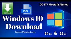 How To Download Windows 10 ISO file (64 bit & 32 bit) latest version for free