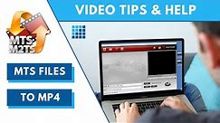HOW TO: Convert MTS videos to MP4!