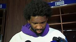 Embiid upset seeing so many Knicks fans in Philly