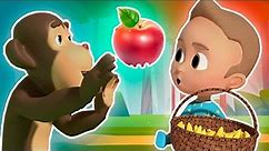 Apples and bananas | + MORE Nursery Rhymes & Kids Songs | Toddler Town Family
