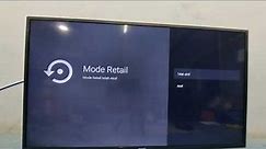 How To Change Sharp Smart Tv Android Store Mode To Home Mode