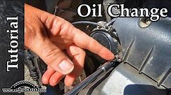 Changing Oil While Full-Time Motorcycle Traveling (G650GS)