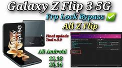 Galaxy Z Flip 3 5G /Flip 4 /Flip 2 / Flip Frp Bypass 2024 / All Galaxy Android 12,13,14 Frp bypass ✅