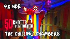 NEW The Chilling Chambers maze at Knott's Scary Farm 2023 [4K HDR]
