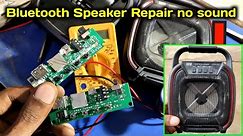 How to Repair Bluetooth speaker no sound || BT Speaker Module sound problem || Electronics Verma