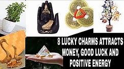 8 Lucky Charms attracts Money,Good luck and positive energy | Quick Remedies | GOOD LUCK ITEMS