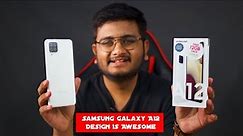 Samsung A12 Unboxing & Review | Design Fit Hai