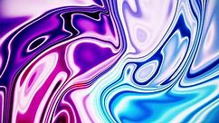 dynamic background in holographic colours, live wallpaper, 4K abstract animation