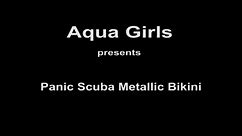 Clip 0128 - Panic Scuba Metallic Bikini