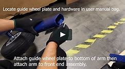 Robot S6 portable stretch wrapper - Installation