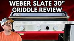 The NEW Weber Slate 30" Griddle HIGHLY Requested REVIEW!