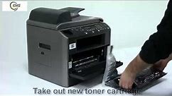Dell 1600n Toner Cartridge Replacement - user guide (7249B)