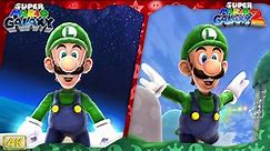 Super Luigi Galaxy + Galaxy 2 ⁴ᴷ Full Playthroughs 100% (121 Galaxy 1 & 242 Stars Galaxy 2 as Luigi)