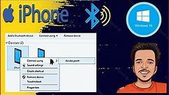 How to share internet from iPhone to Laptop Using Bluetooth? Share Internet By Bluetooth on iPhone