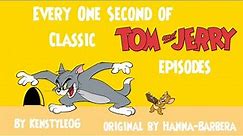Every One Second of Classic Tom and Jerry Episodes (1940 -1967)