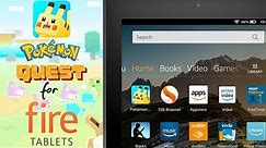 Install Pokemon Quest to Amazon Kindle Fire Tablet