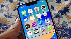 How to remove blue box jumping around on iPhone screen