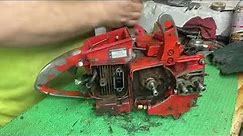 How To Fully Disassemble Homelite Super XL Auto Chainsaw! Getting Ready To Port And Repair!