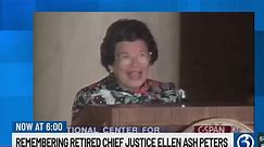 Ellen Ash Peters, CT's first female chief justice, dies at 94
