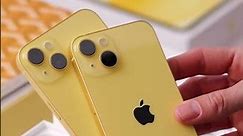YELLOW iPhone 14 and iPhone 14 Plus UNBOXING and Hands On!