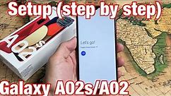 Galaxy A02s/A02: How to Setup from Beginning