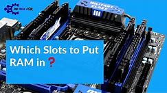 Which Slots to Put RAM in? 1 Minute Discussion!