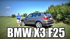 BMW X3 xDrive35d F25 (ENG) - Test Drive and Review