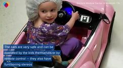 Hospital gives kids mini cars before surgery