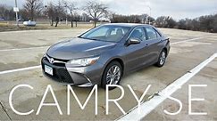 2016 Toyota Camry SE | Full Rental Car Review and Test Drive