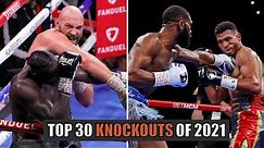 Boxing's Top 30 Knockouts Of 2021