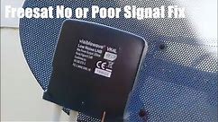 Freesat No or Poor Signal Fix