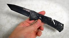 SOG Trident Tanto Folding Knife Review