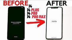 How to Factory Reset iPhone 14/ 14Pro/ 14 Plus Without Password | Reset iPhone without Passcode