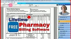 Free Pharmacy Billing Software Lifetime | Unlimited Invoices with Stock | Distributors & Retailers