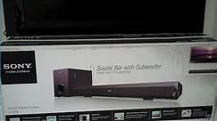 Sony HT CT60 Soundbar Subwoofer Review and How to Setup