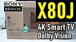 SONY X80J UNBOXING Y REVIEW COMPLETA - Smart TV 4K Dolby Vision