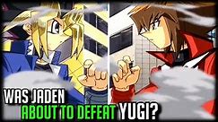 Was Jaden About To Defeat Yugi? [Yugioh GX Finale]