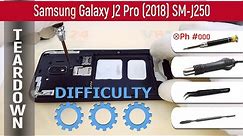 Samsung Galaxy J2 Pro (2018) SM-J250 📱 Teardown Take apart Tutorial