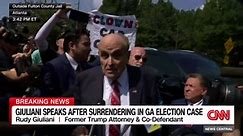 Hear what Rudy Giuliani said after his surrender in Georgia
