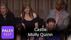 Castle - Molly Quinn on Nathan Fillion (Paley Center Interview)