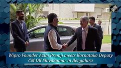 Wipro Founder Azim Premji meets Karnataka Deputy CM DK Shivakumar in Bengaluru