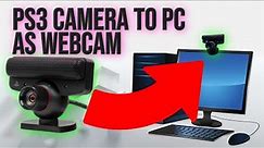 How to connect PS3 Camera as a PC webcam