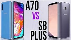 A70 vs S8 Plus (Comparativo)