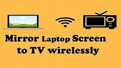 how to screen mirror laptop to tv wirelessly | Chromecast