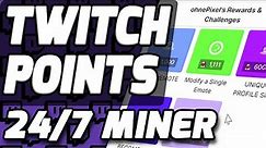 Twitch Channel Points Miner 24/7