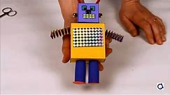 How to make a paper robot